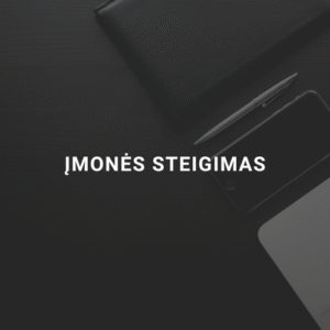 Įmonės steigimo paslaugos