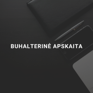 Buhalterinės apskaitos paslaugos